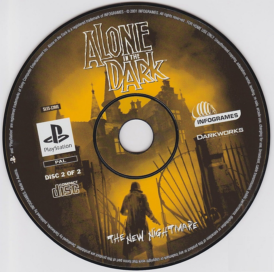 alone in the dark ps1