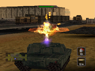 Screenshot Thumbnail / Media File 1 for BattleTanx - Global Assault (E) (En,Es,It)