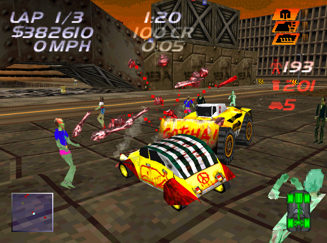 carmageddon 2 ps1