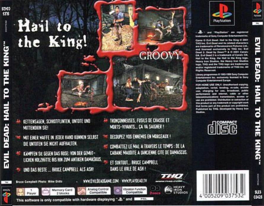 Evil Dead Hail to the King (E) (Disc 2) ISO PSX ISOs Emuparadise