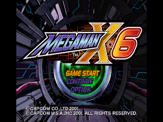 Screenshot Thumbnail / Media File 1 for Mega Man X6 (E)