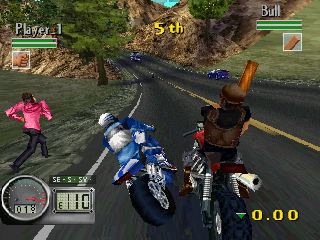 Screenshot Thumbnail / Media File 1 for Road Rash 3D (E)