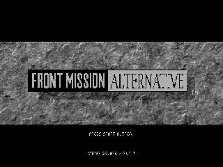 Screenshot Thumbnail / Media File 1 for Front Mission Alternative (J)