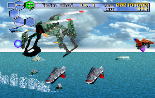 Screenshot Thumbnail / Media File 1 for Thunderforce V - Perfect System (Japan)