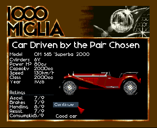 Screenshot Thumbnail / Media File 1 for 1000 Miglia