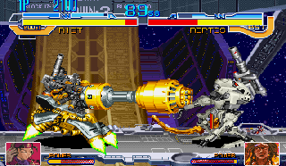 Screenshot Thumbnail / Media File 1 for Cyberbots Full Metal Madness (J)