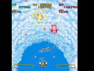 Screenshot Thumbnail / Media File 1 for Detana Twinbee Yahho! - Deluxe Pack (J)