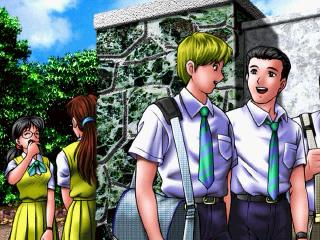 Screenshot Thumbnail / Media File 1 for High School Terra Story (J)