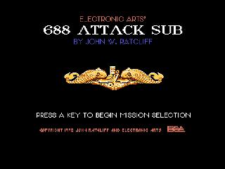 Screenshot Thumbnail / Media File 1 for 688 Attack Sub