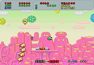 Screenshot Thumbnail / Media File 1 for Sega Ages Fantasy Zone (J)