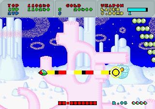 Screenshot Thumbnail / Media File 1 for Sega Ages Fantasy Zone (J)
