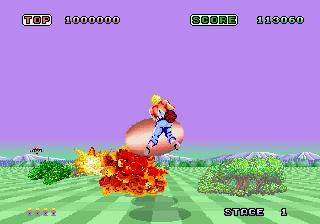 Screenshot Thumbnail / Media File 1 for Sega Ages - Space Harrier (J)
