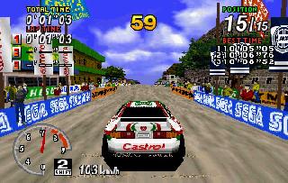 Screenshot Thumbnail / Media File 1 for Sega Rally Championship (J)