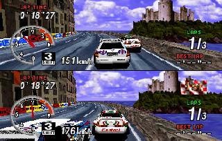 Screenshot Thumbnail / Media File 1 for Sega Rally Championship (J)