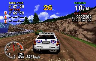 Screenshot Thumbnail / Media File 1 for Sega Rally Championship (J)