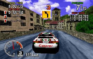 Screenshot Thumbnail / Media File 1 for Sega Rally Championship (J)