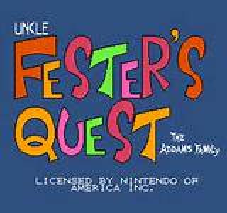 Screenshot Thumbnail / Media File 1 for Addams Family, The - Uncle Fester's Quest (Europe)