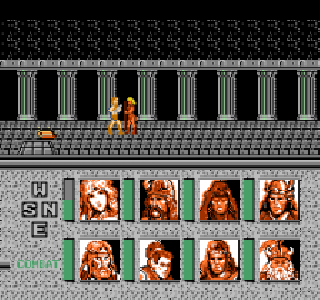 Screenshot Thumbnail / Media File 1 for Advanced Dungeons & Dragons - Heroes of the Lance (Japan)
