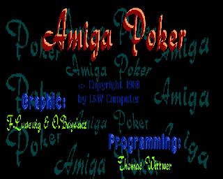 Screenshot Thumbnail / Media File 1 for Amiga Poker