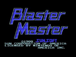 Screenshot Thumbnail / Media File 1 for Blaster Master (Europe)