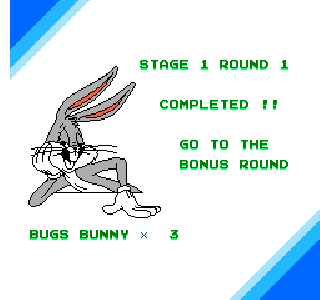 Screenshot Thumbnail / Media File 1 for Bugs Bunny Blowout, The (Europe)