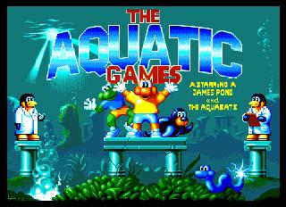 Screenshot Thumbnail / Media File 1 for Aquatic Games, The - Starring James Pond and the Aquabats