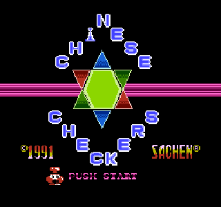 Screenshot Thumbnail / Media File 1 for Chinese Checkers (Asia) (Unl) (Famicom)