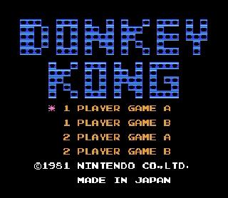 Donkey Kong (World) (Rev A) ROM