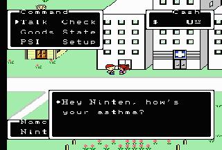 Screenshot Thumbnail / Media File 1 for Earthbound (USA) (Proto)