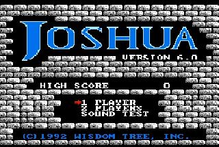 Screenshot Thumbnail / Media File 1 for Joshua & the Battle of Jericho (USA) (Unl) (v6.0)