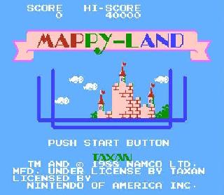 Screenshot Thumbnail / Media File 1 for Mappy-Land (USA)