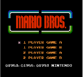 Screenshot Thumbnail / Media File 1 for Mario Bros. Classic (Europe)