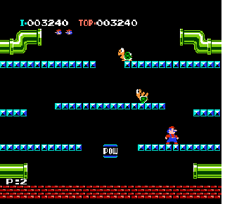 Screenshot Thumbnail / Media File 1 for Mario Bros. Classic (Europe)