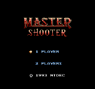 Screenshot Thumbnail / Media File 1 for Master Shooter (Asia) (Unl)