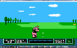 Screenshot Thumbnail / Media File 1 for NES Open Tournament Golf (USA)
