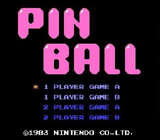 Screenshot Thumbnail / Media File 1 for Pinball (Japan, USA)