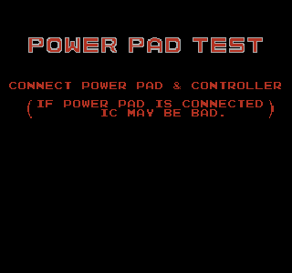 Screenshot Thumbnail / Media File 1 for Power Pad Test (USA)