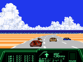Screenshot Thumbnail / Media File 1 for Rad Racer II (USA)