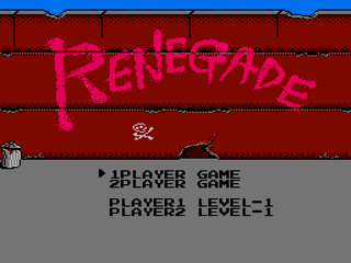 Screenshot Thumbnail / Media File 1 for Renegade (USA)