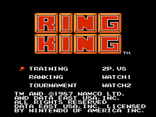 Screenshot Thumbnail / Media File 1 for Ring King (USA)