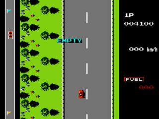 Screenshot Thumbnail / Media File 1 for Road Fighter (Japan)