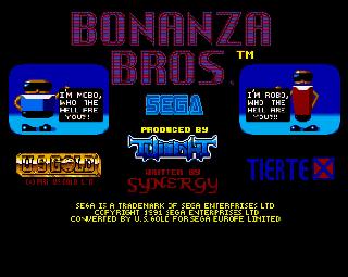 Screenshot Thumbnail / Media File 1 for Bonanza Bros.