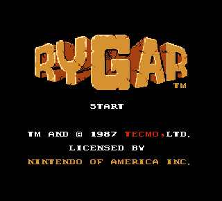 Screenshot Thumbnail / Media File 1 for Rygar (USA) (Rev A)