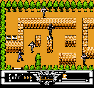 Screenshot Thumbnail / Media File 1 for Silver Eagle (Asia) (Unl) (NES)