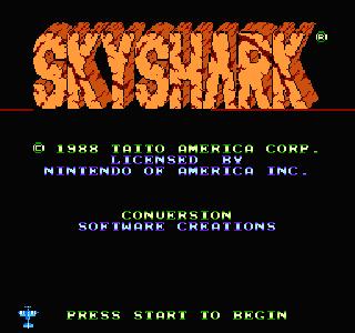 Screenshot Thumbnail / Media File 1 for Sky Shark (USA) (Rev 0A)