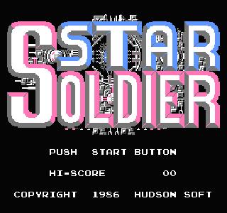 Screenshot Thumbnail / Media File 1 for Star Soldier (Japan)