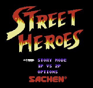 Screenshot Thumbnail / Media File 1 for Street Heroes (Asia) (Unl)