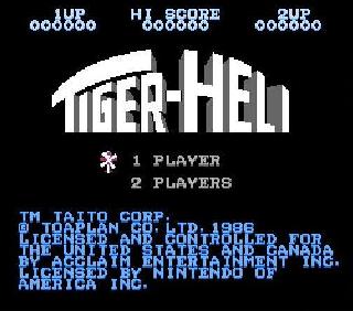 Screenshot Thumbnail / Media File 1 for Tiger-Heli (USA)