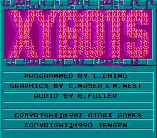 Screenshot Thumbnail / Media File 1 for Xybots (USA) (Unl) (Proto)