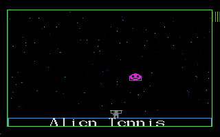 Screenshot Thumbnail / Media File 1 for Alien Tennis Chikyuu No Kiki (19xx)(Killer)
